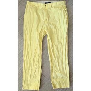 Polo Ralph Lauren Yellow Cotton Chino Pants 35x30
